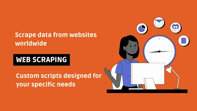 do python web scraping, data mining, and data scraping for you