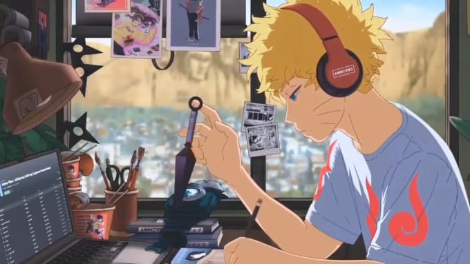 Lofi Loop Hip Hop Animations