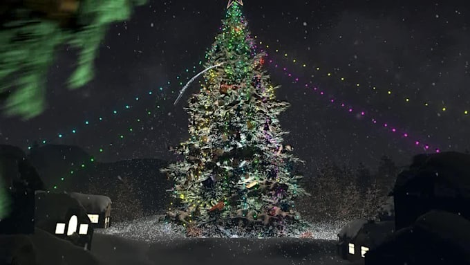 make awesome christmas greeting video