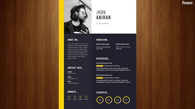 Upgrade your cv professionally by Ibaba66 | Fiverr