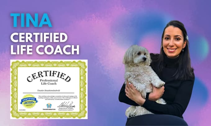 be your life coach and will help you transform your life