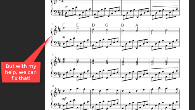 transcribe music notes