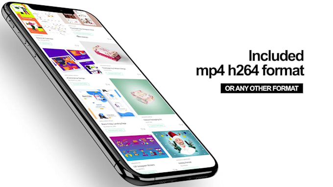 make a mobile app promo video ios