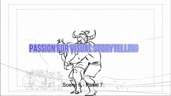 create storyboard illustrations based on your script