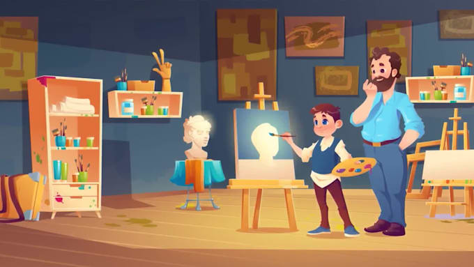do 2d character animation and short video ads
