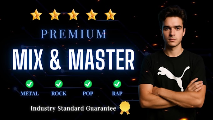 be your premium mixing and mastering engineer