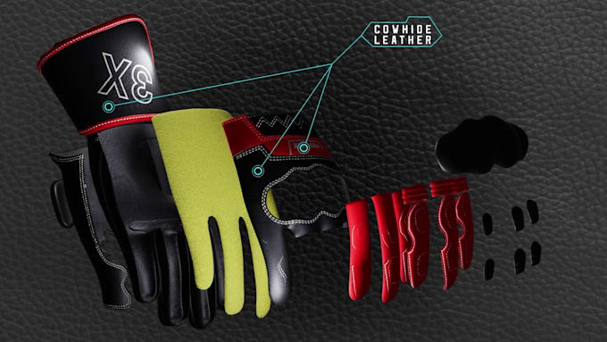 do 3d 2d gloves designing with photo edition
