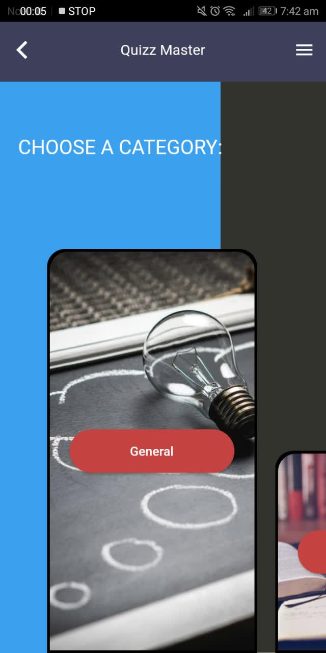 create an awesome quiz app for you
