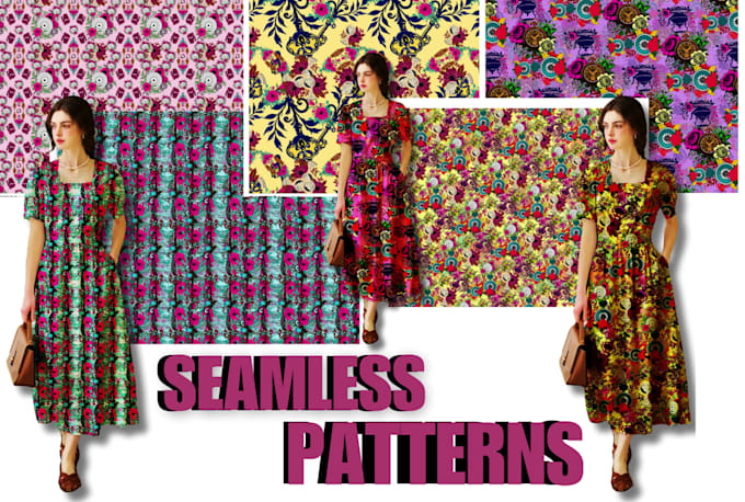 design seamless repeat pattern design textile patterns