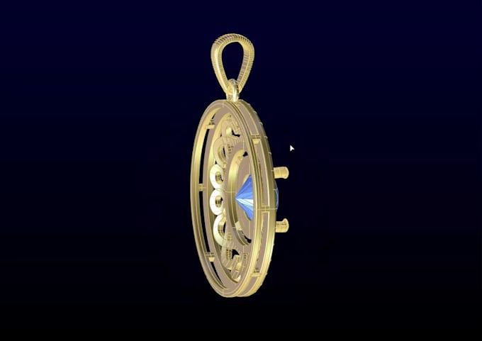 create 3d cad jewelry designs for manufacturing and printing