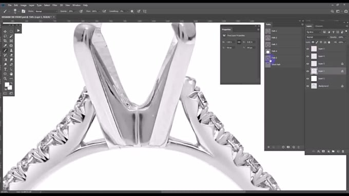do high end jewelry retouch