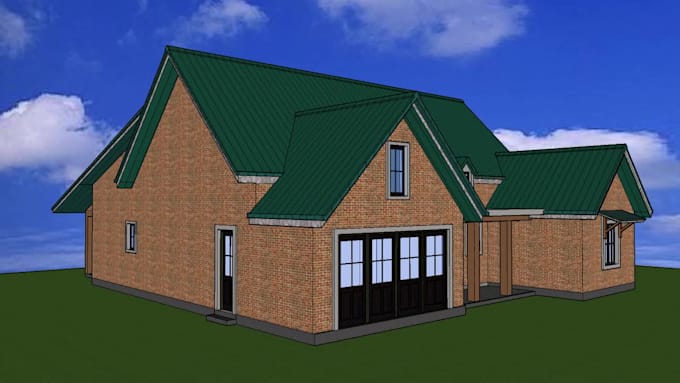 draw floor plans,house plans,sections,elevations in auto cad