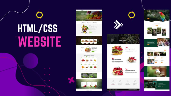 Create And Implement Websites With Bootstrap, Html, Css By Bhaktesh3025 ...