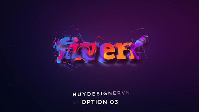 make a logo animation or intro video with 10 options