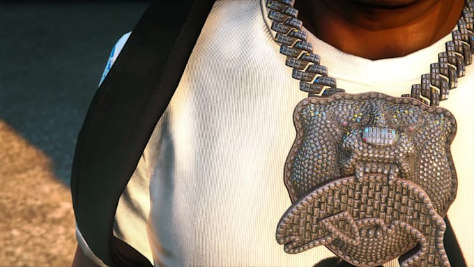 design a custom fivem or gta chain