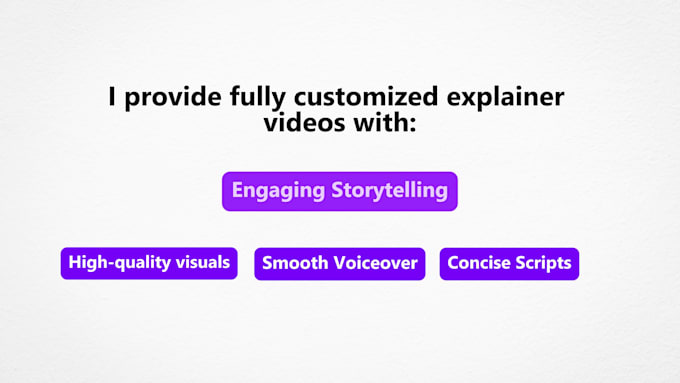 create explainer or tutorial videos with voiceovers