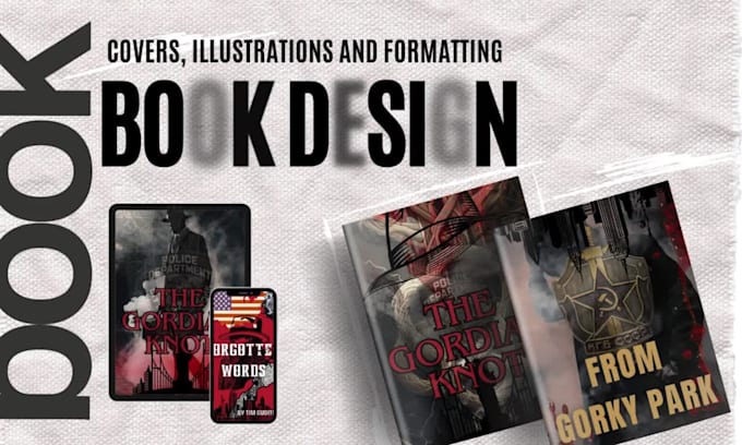 design unique book covers and illustrations