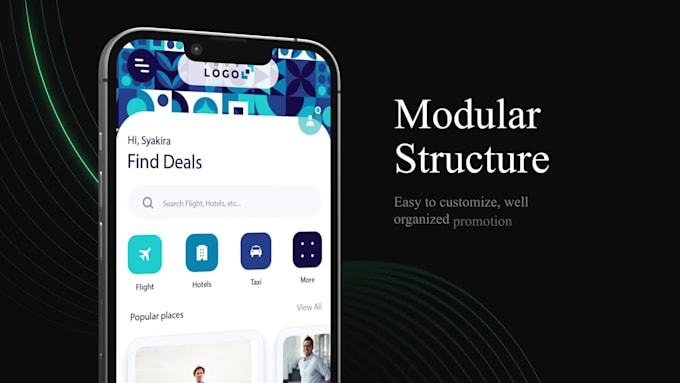create app and website promo video