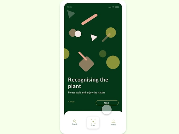 design a website and app, with a user centric approach