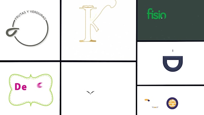 create 100 percent unique custom intro logo animation