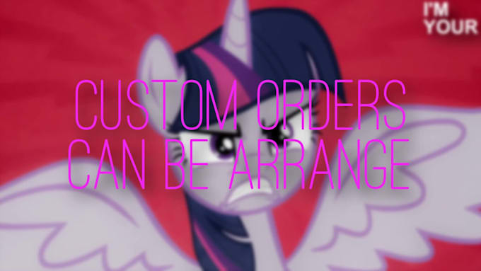 make amv commission with the song of your choice