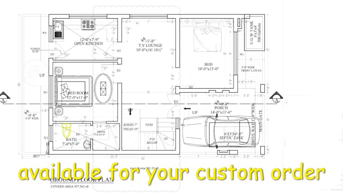 make architectural drawing in autocad