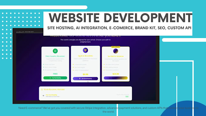 Build you a custom website, full stack by Howlfinn | Fiverr