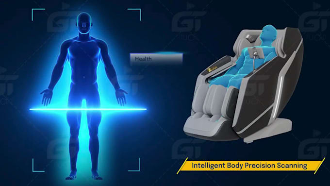 3d medical animation for health tech 3d chair model 3d product rendering