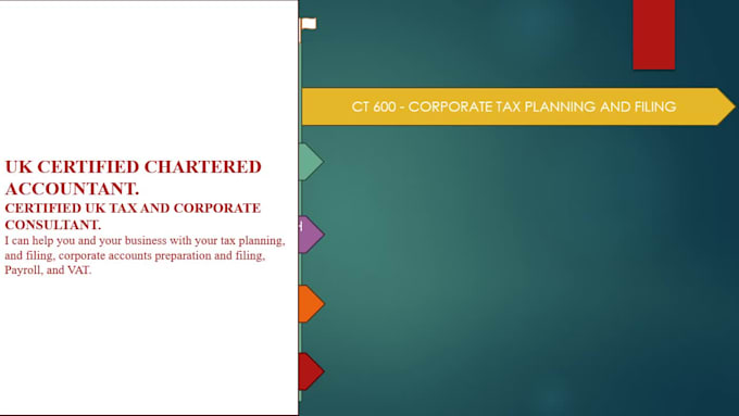 be your expert UK accountant, for UK vat return, and UK tax return,