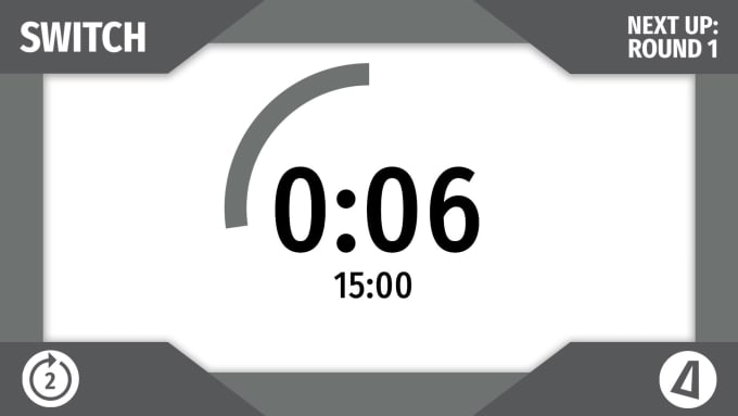 create 1 minute countdown video