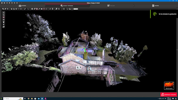 register, clean, georeference, and export lidar point clouds