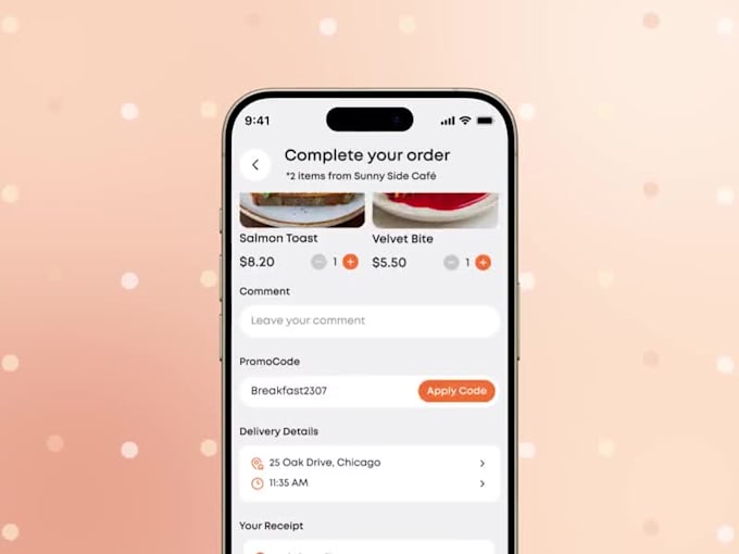 Develop ai food delivery app restaurant app website food ordering app ...