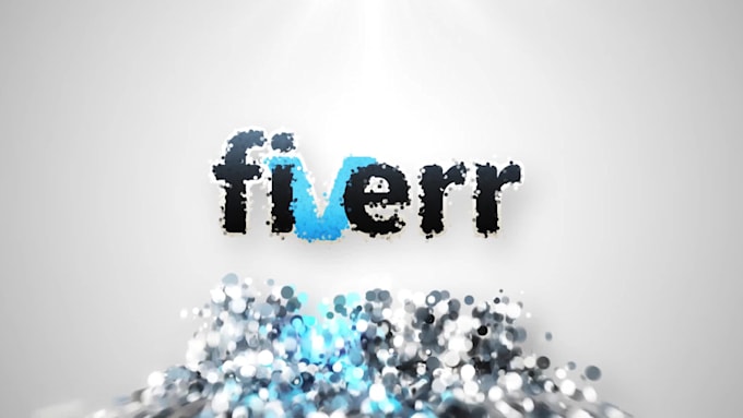 Create amazing particle video intro animation by Mallikatripti | Fiverr