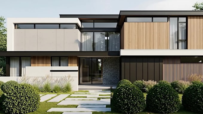 do fast 3d archviz, twilight renders, 3d model and commercial visuals