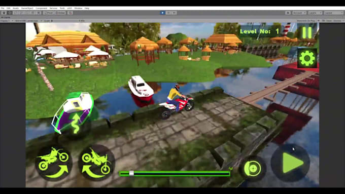 develop unity 3d, 2d games for android, IOS, web, PC