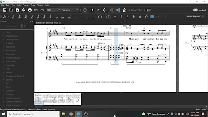 do a leadsheet or solo work transcription and arrangement