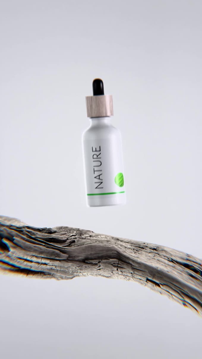 do 3d beauty product animation, renders, beauty commercial