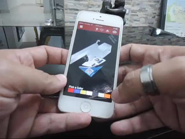 design your augmented reality business card with 3d