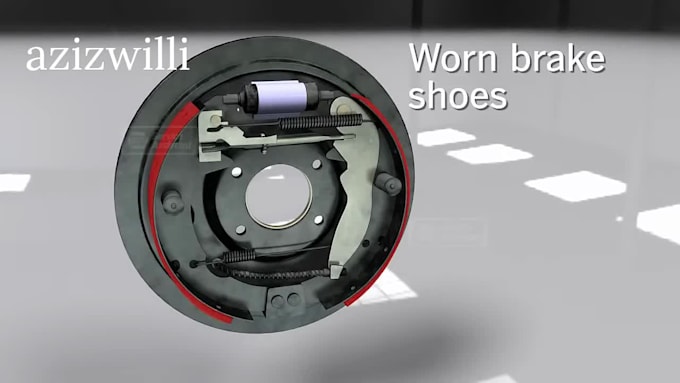 Design wheel rim, alloy wheel and commercial car wheel spin animation ...