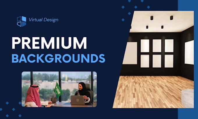 Create eye grabbing google meet and zoom virtual backgrounds by Ahmed ...