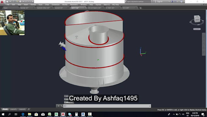 do 2d drafting and 3d modeling of equipment and piping