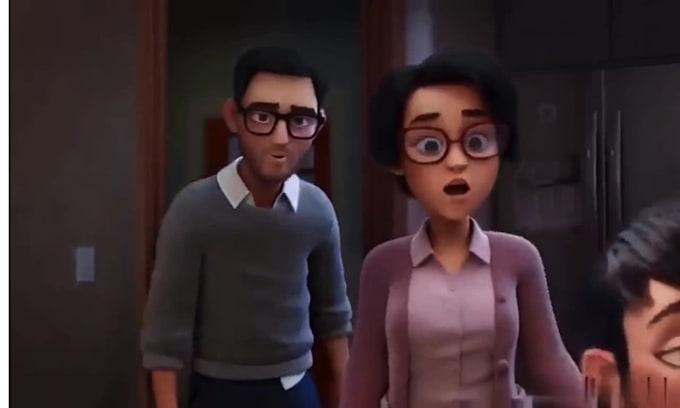 create 3d disney pixar, style animations, cartoon videos, and short films