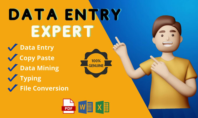 be your personal administrative virtual assistant, data entry expert