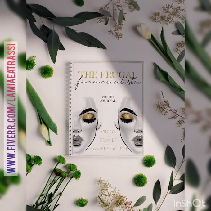 design the cover for your planner, journal, or notebook