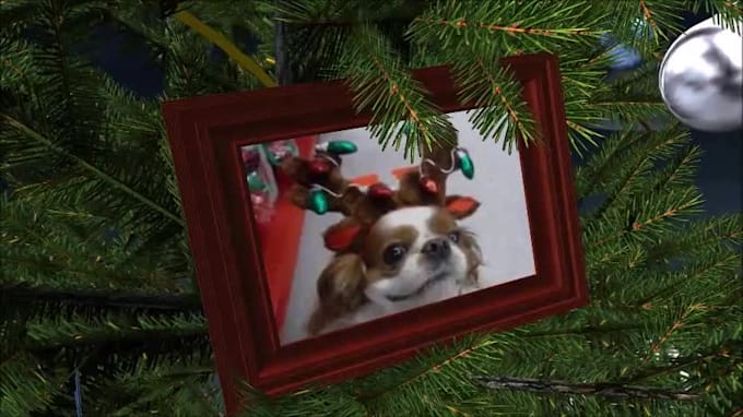 create HD top quality Christmas intro or video Greeting