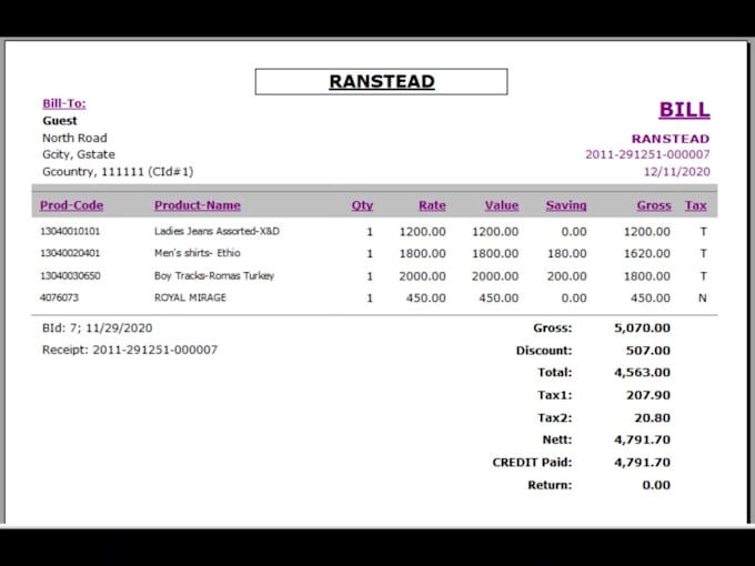 offer inventory billing pos software for reseller