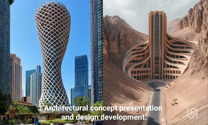 do ai architectural rendering and architecture concept