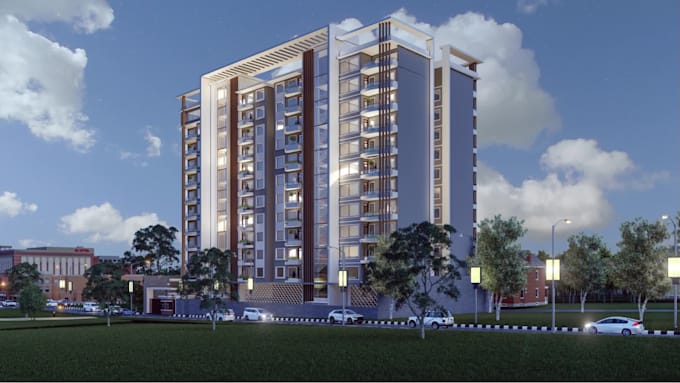 design your architectural project and render interiors, exteriors