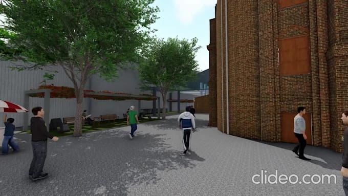 render photorealistic architectural render in lumion