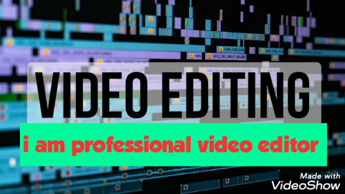 do professional video editing, youtube video editors